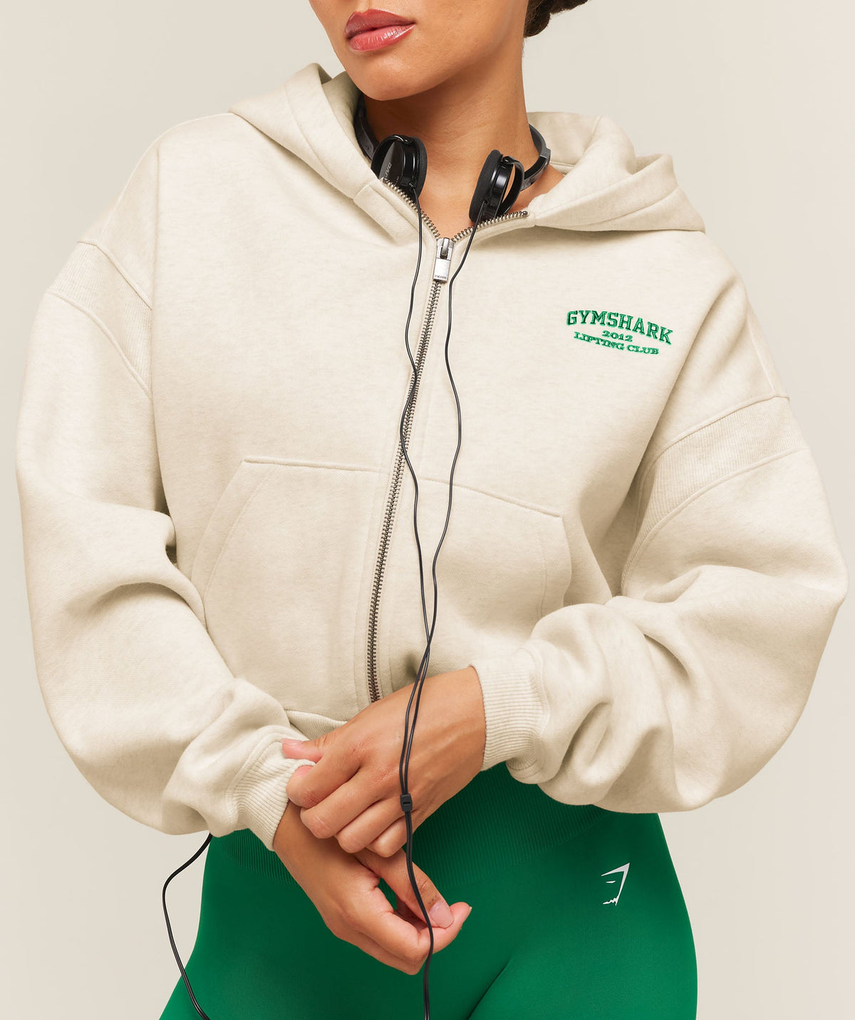 Cosy Luxe Campus Full Zip Hoodie