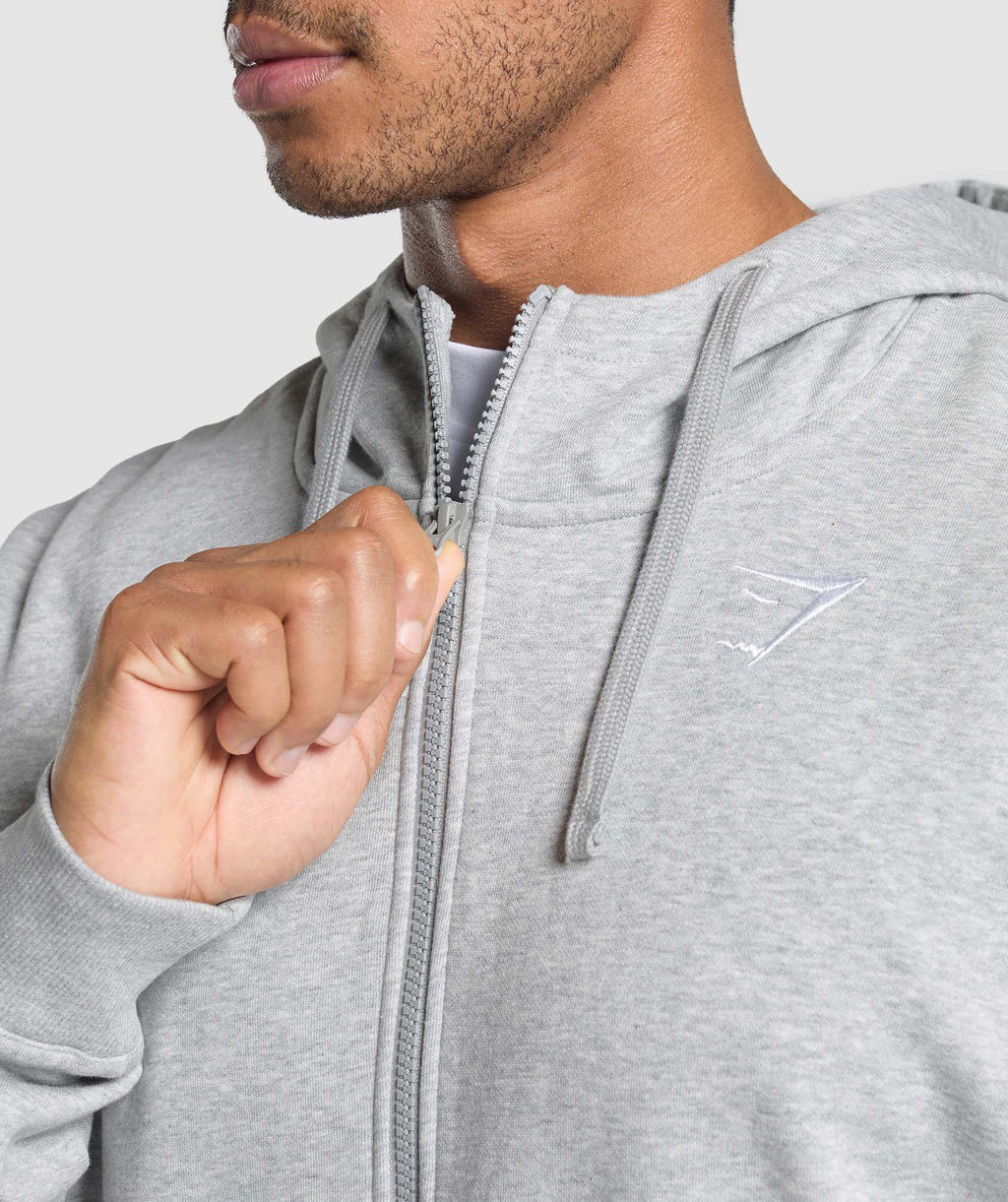 Essential Oversized Zip Up Hoodie