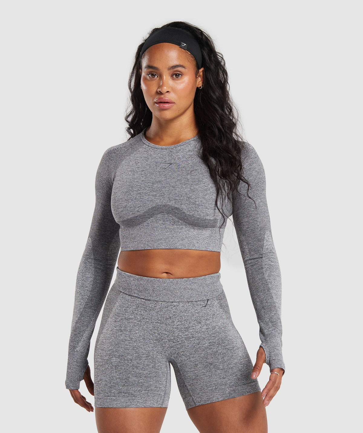Flex Long Sleeve Crop Top
