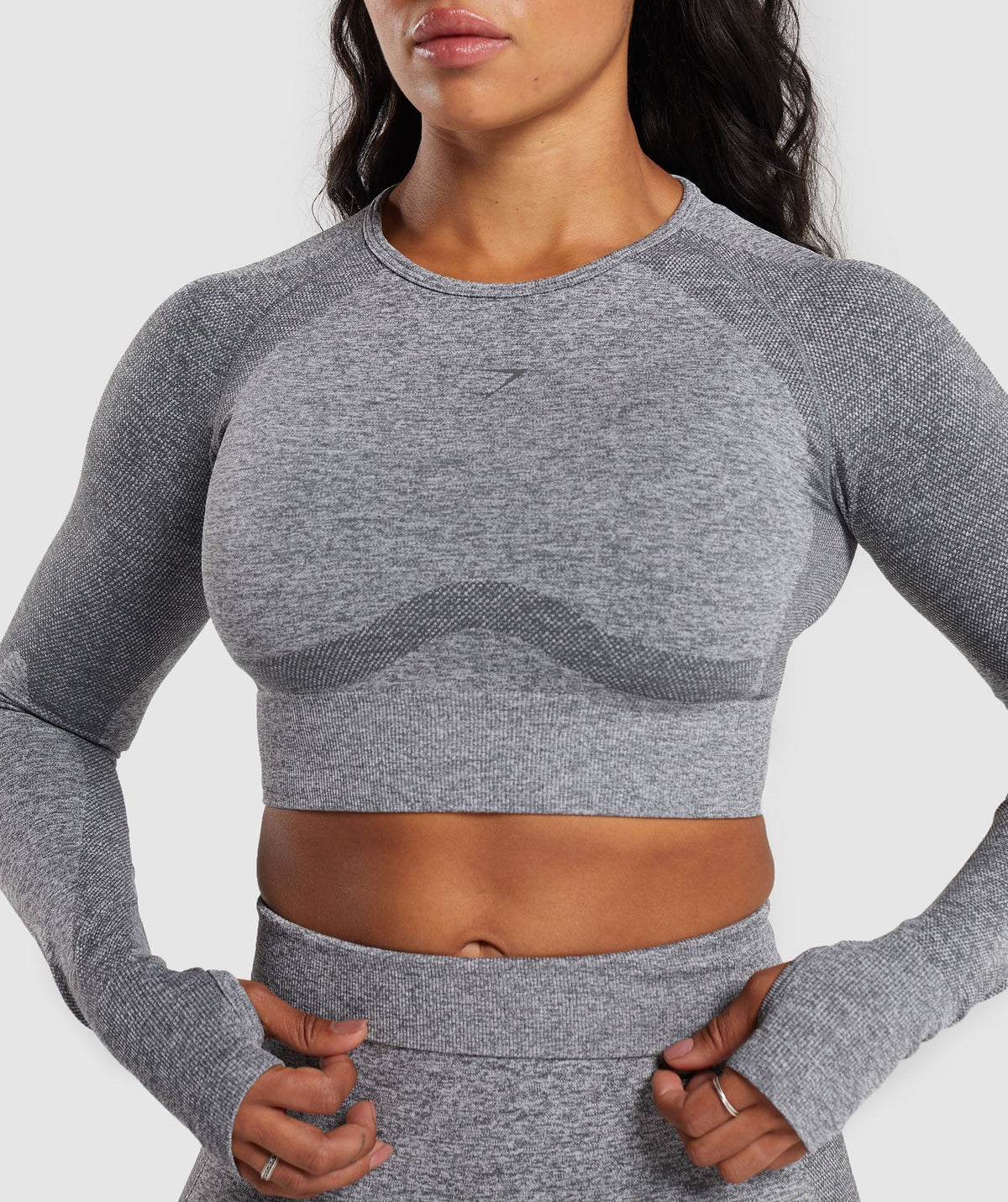 Flex Long Sleeve Crop Top