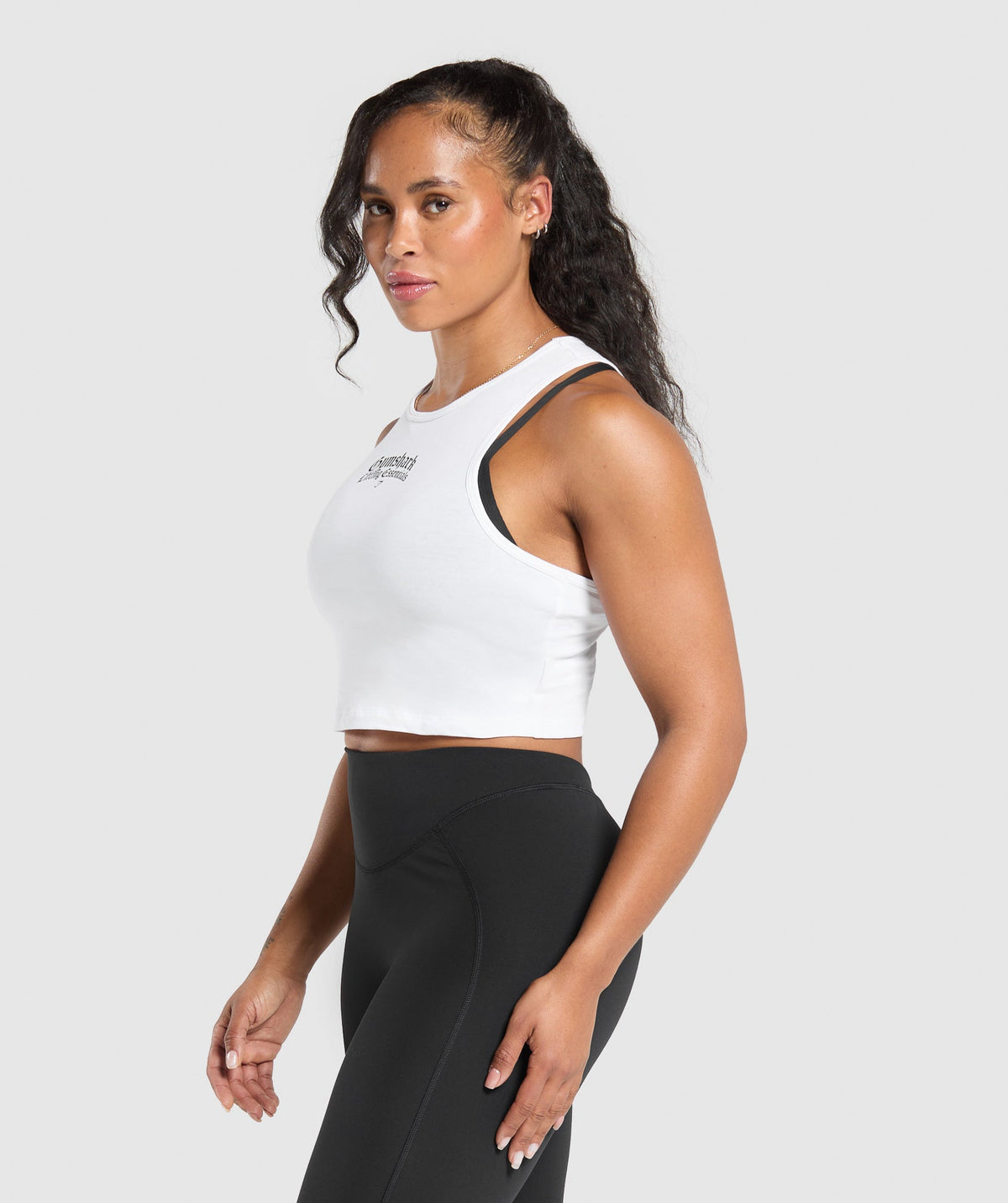 Lifting Essentials Cropped Tank