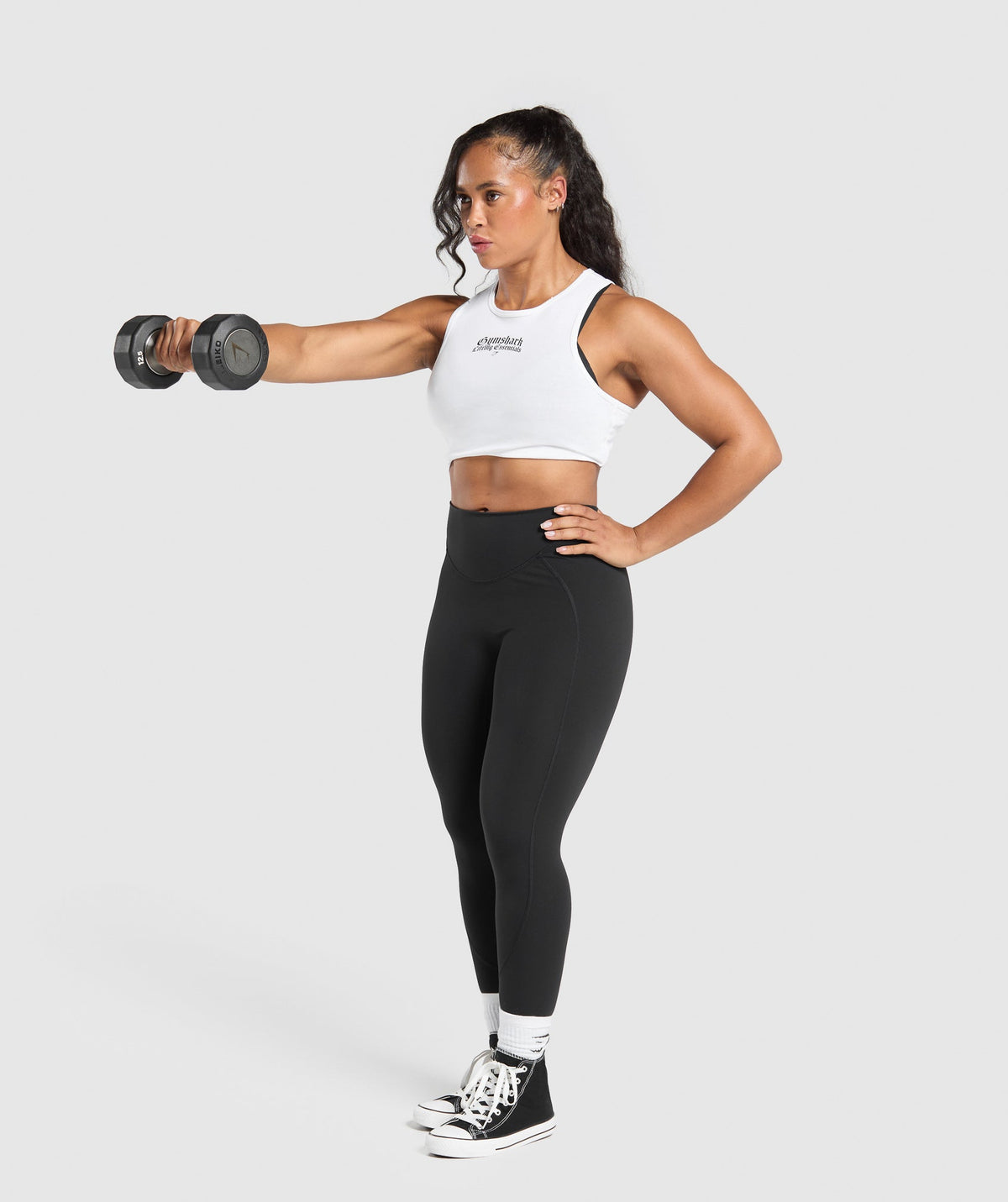 Lifting Essentials Cropped Tank