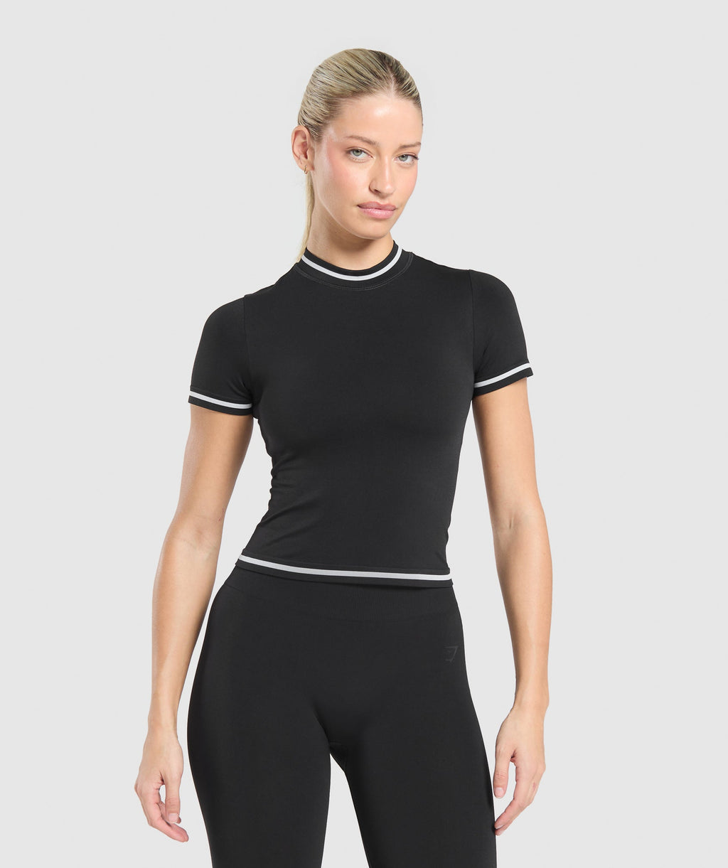 Contrast Seamless T-Shirt