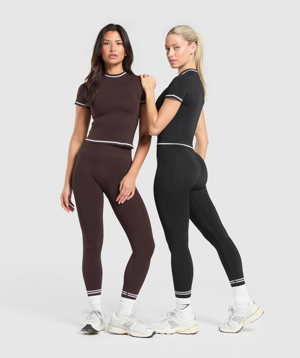 Contrast Seamless T-Shirt