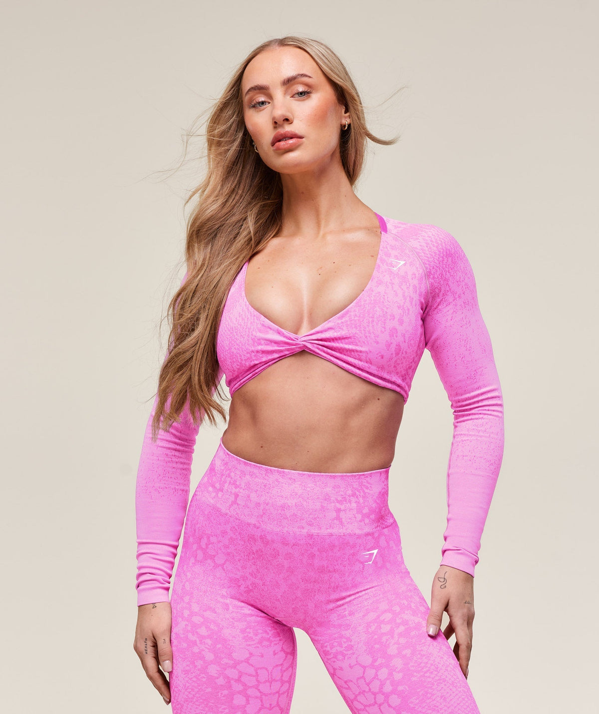 Adapt Animal X Whitney Seamless Long Sleeve Top