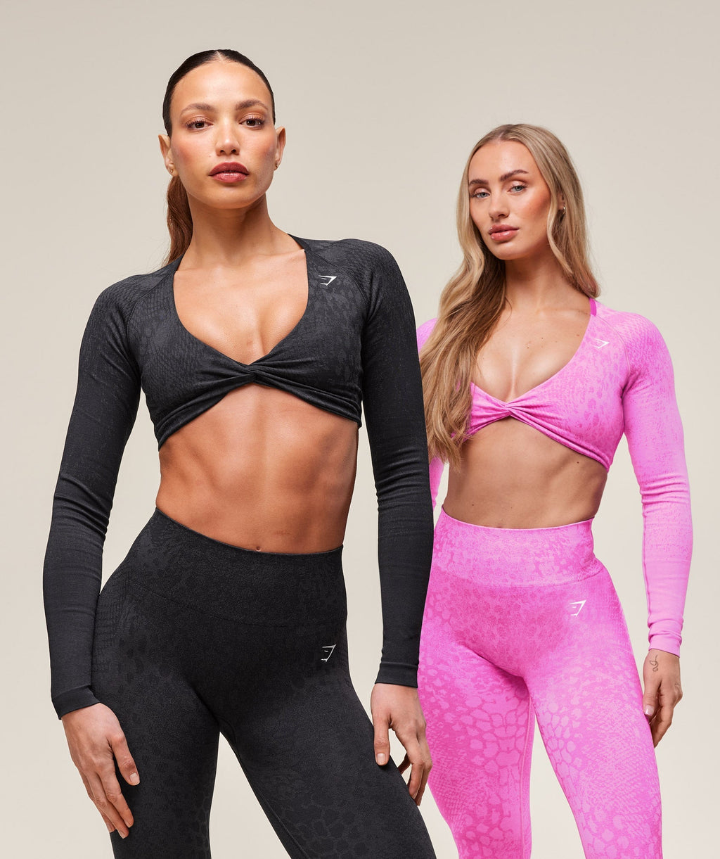 Adapt Animal X Whitney Seamless Long Sleeve Top