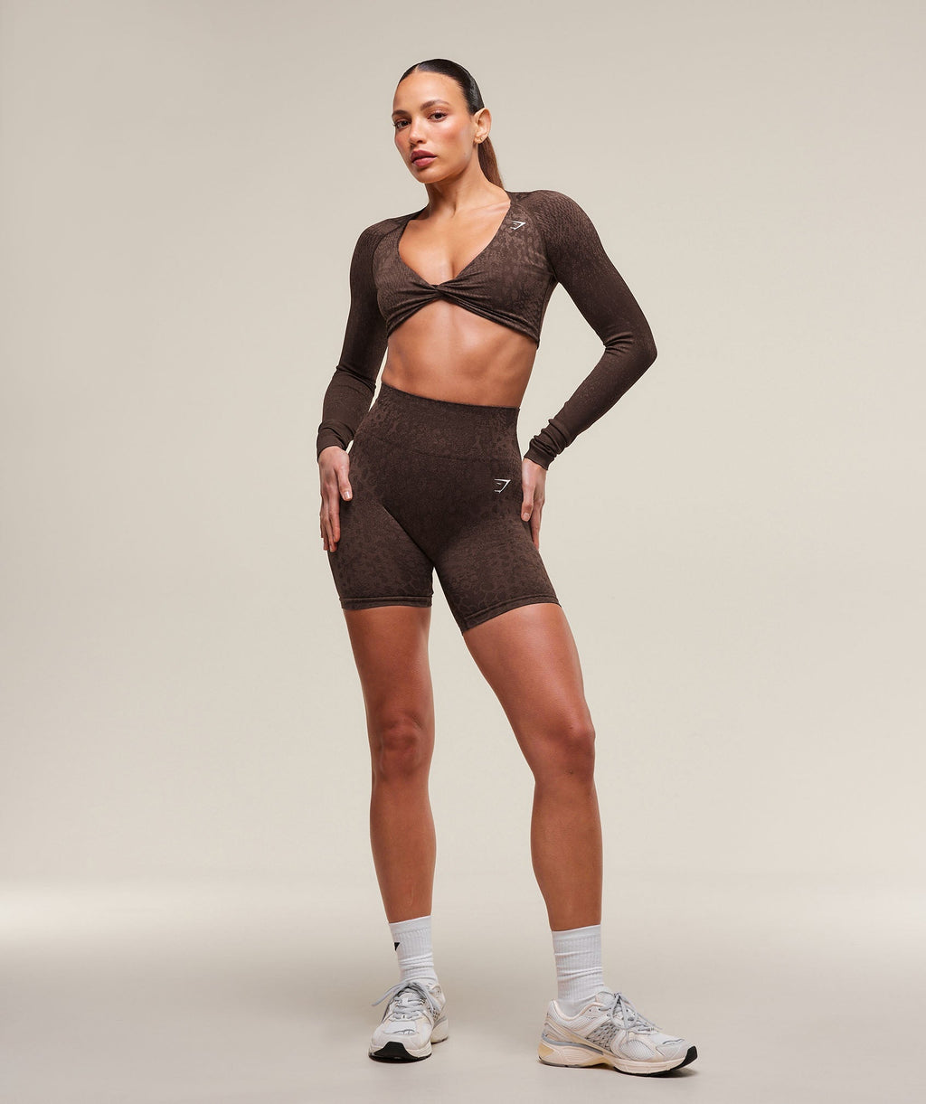 Adapt Animal X Whitney Seamless Long Sleeve Top