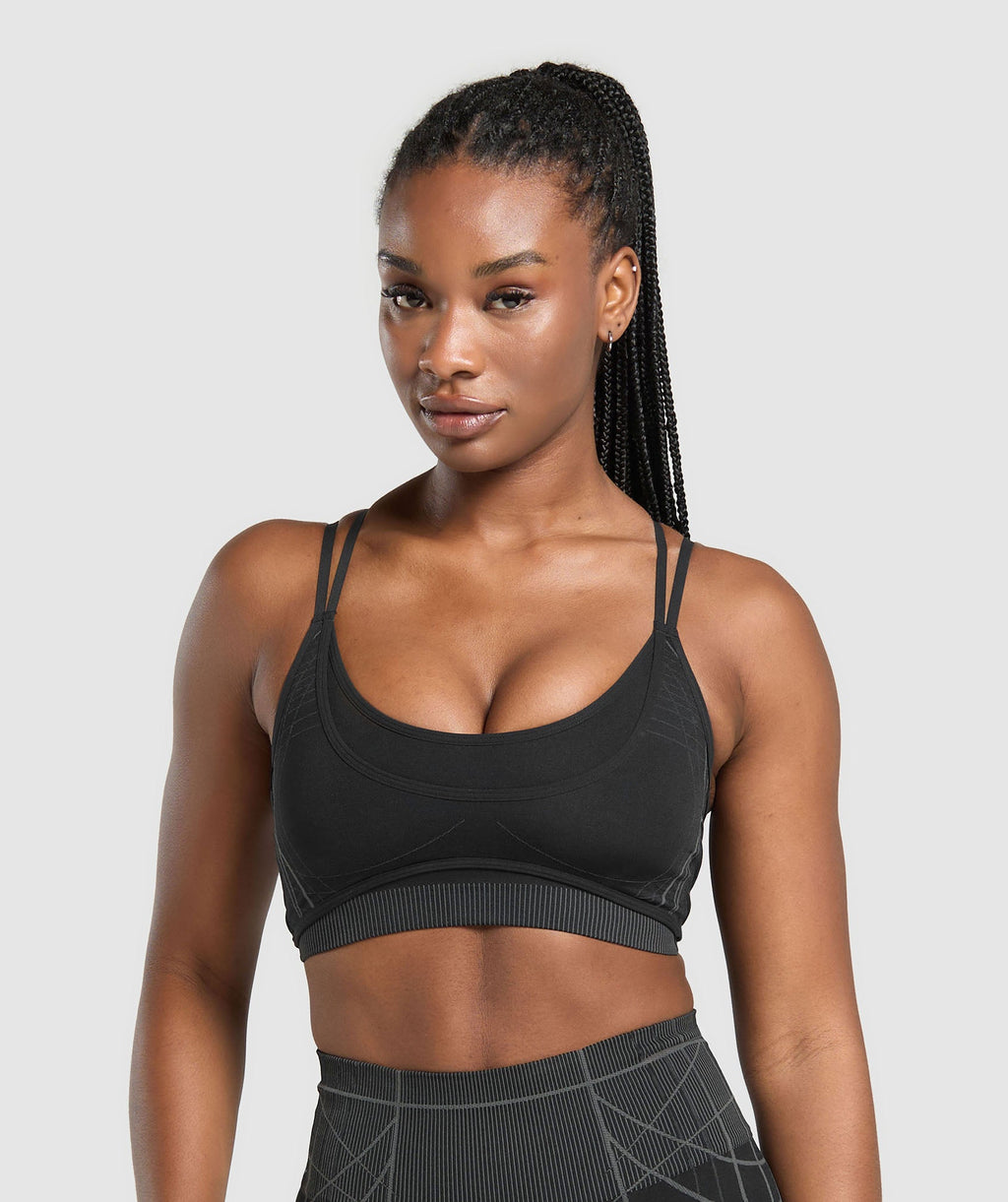 Apex Seamless Strappy Sports Bra