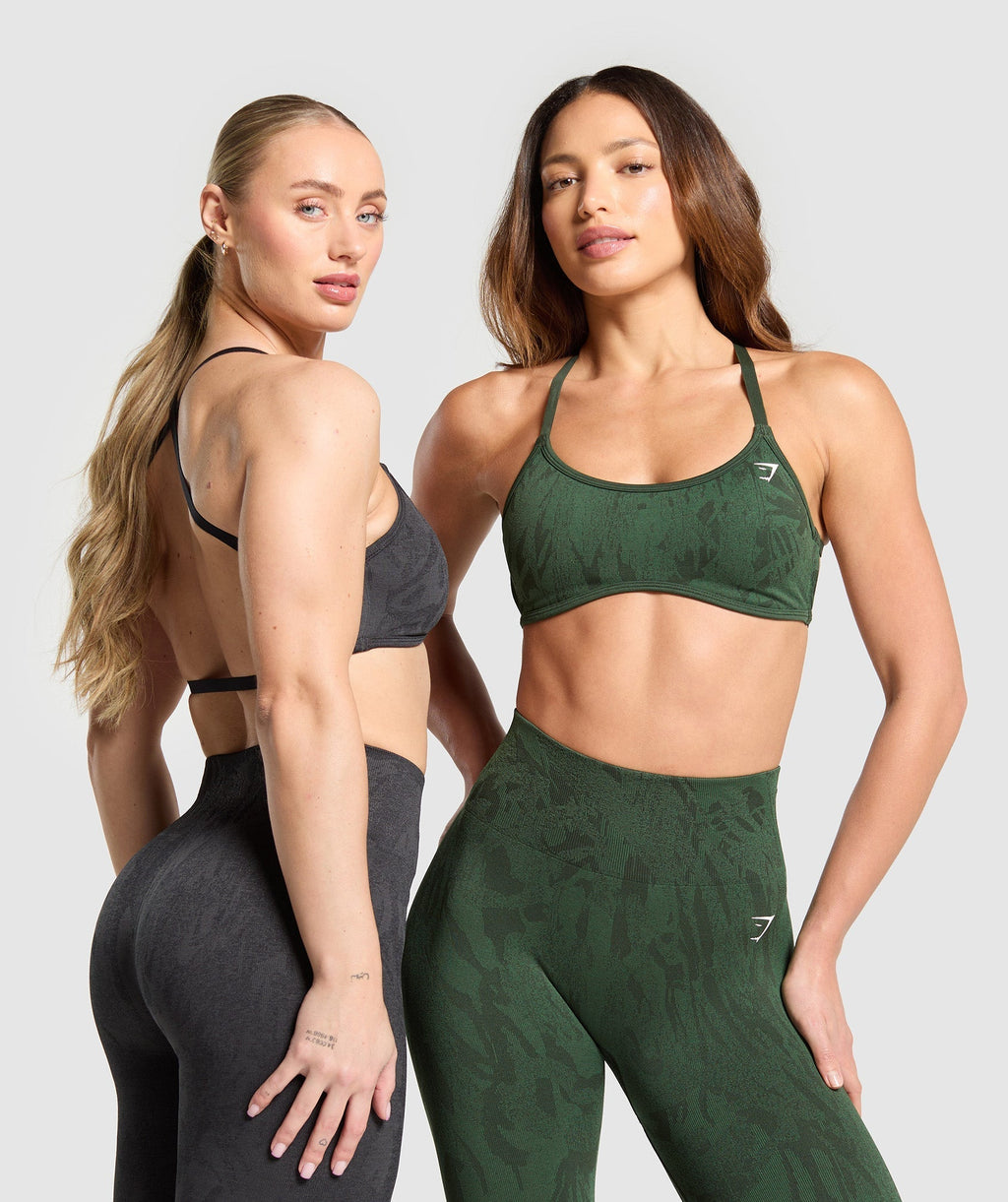 Adapt Camo Cross Back Sports Bra