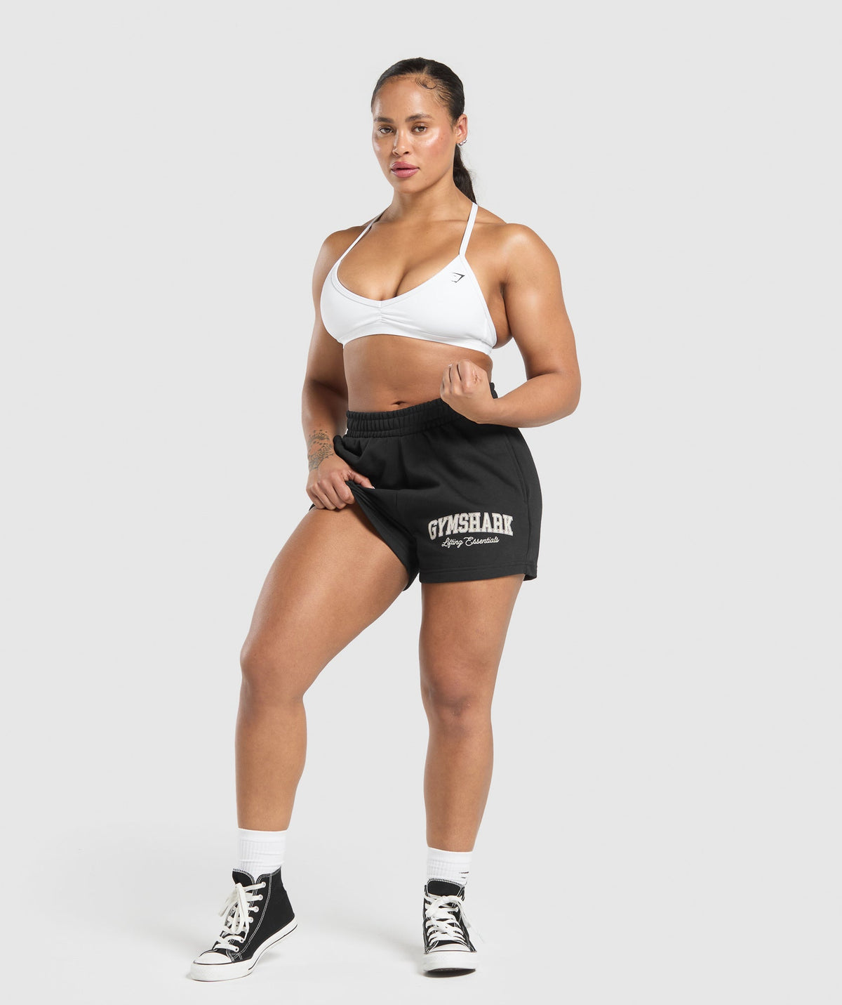 Lifting Essentials Graphic Brushed 4' Shorts