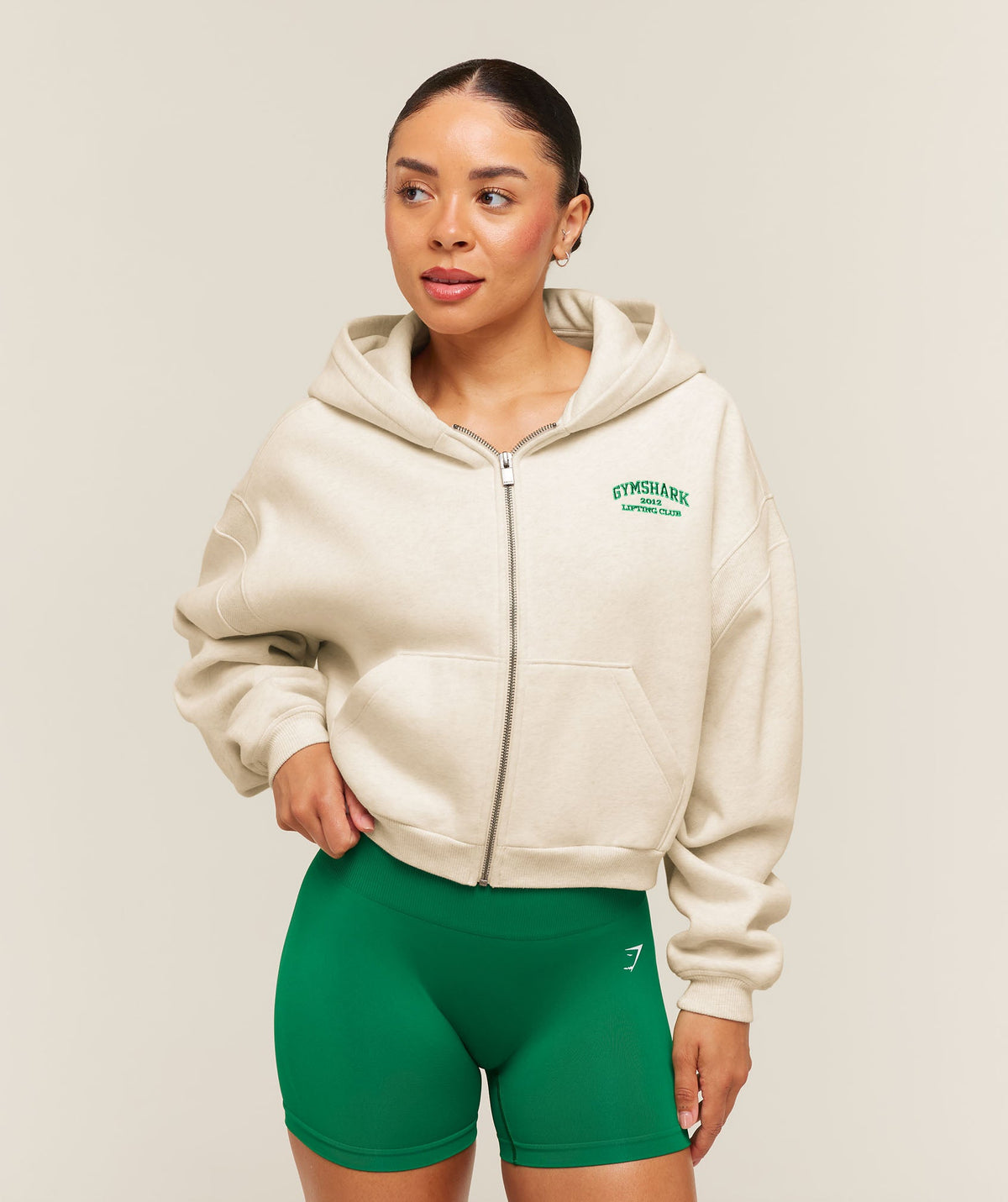 Cosy Luxe Campus Full Zip Hoodie