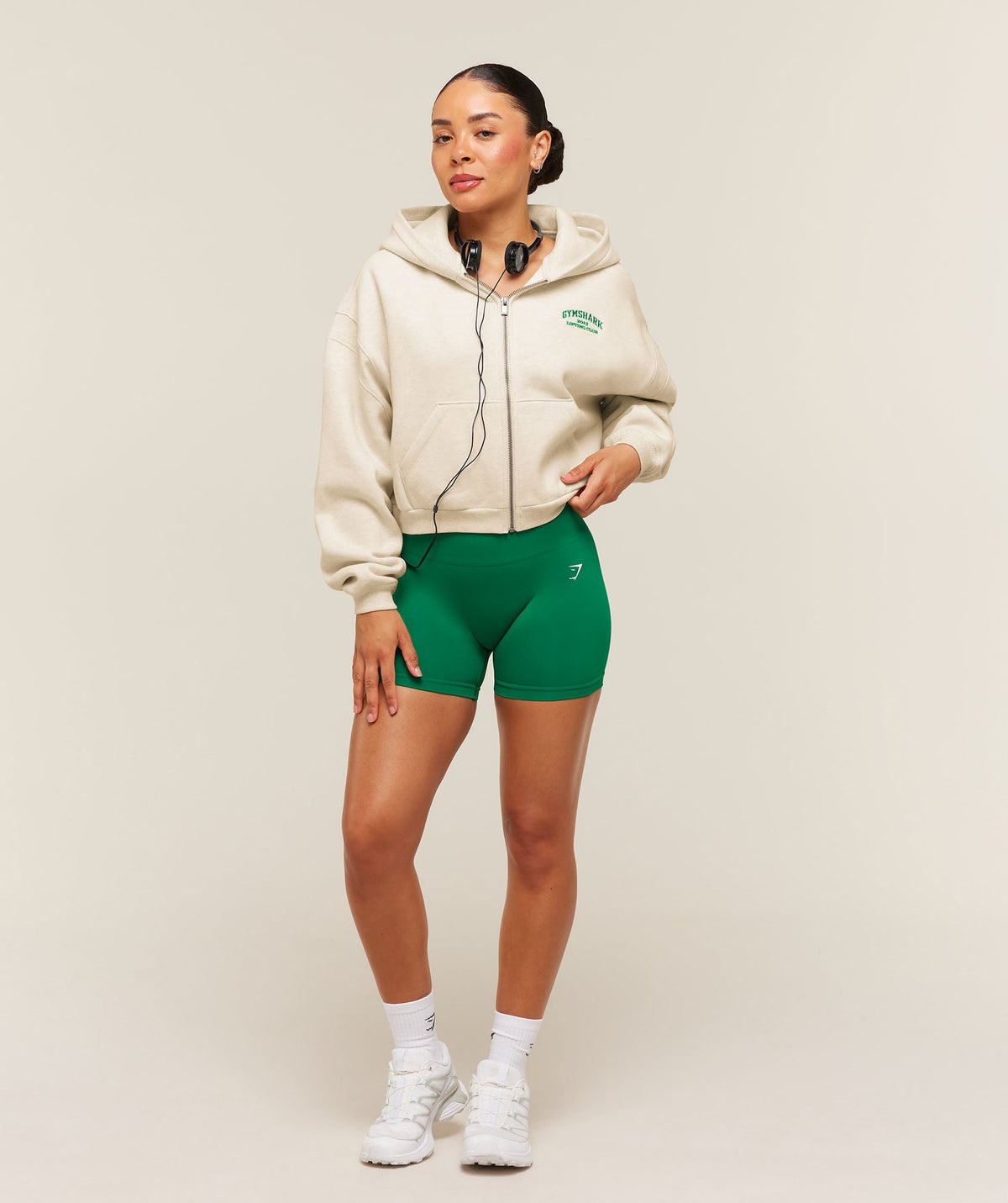 Cosy Luxe Campus Full Zip Hoodie