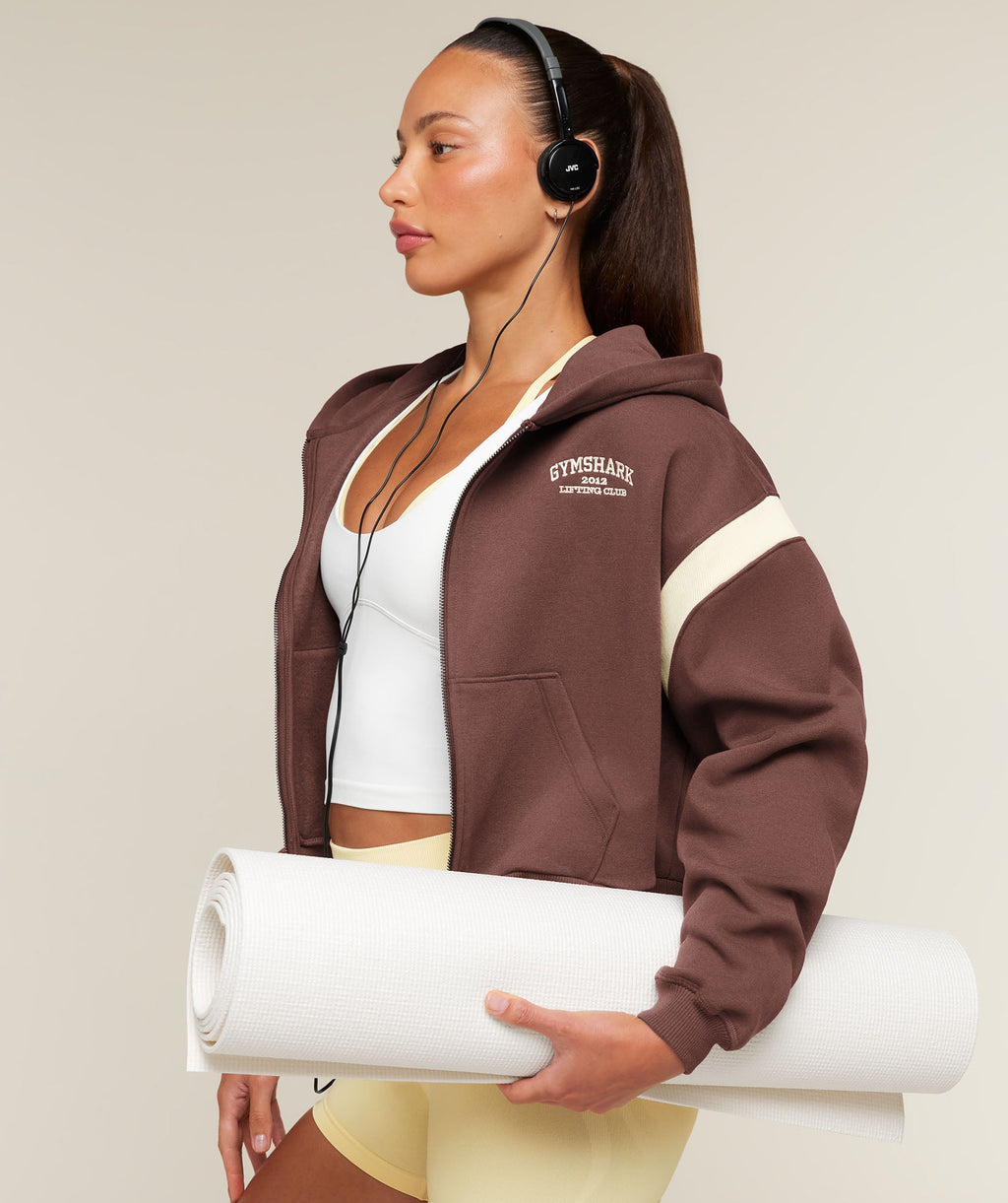 Cosy Luxe Campus Full Zip Hoodie