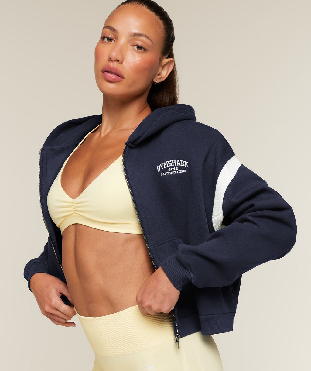 Cosy Luxe Campus Full Zip Hoodie