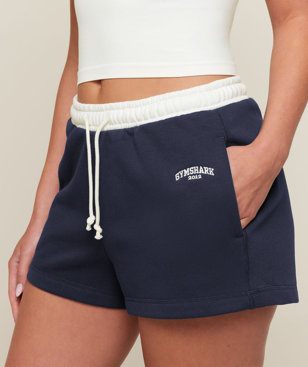 Cosy Luxe Campus Sweat Shorts