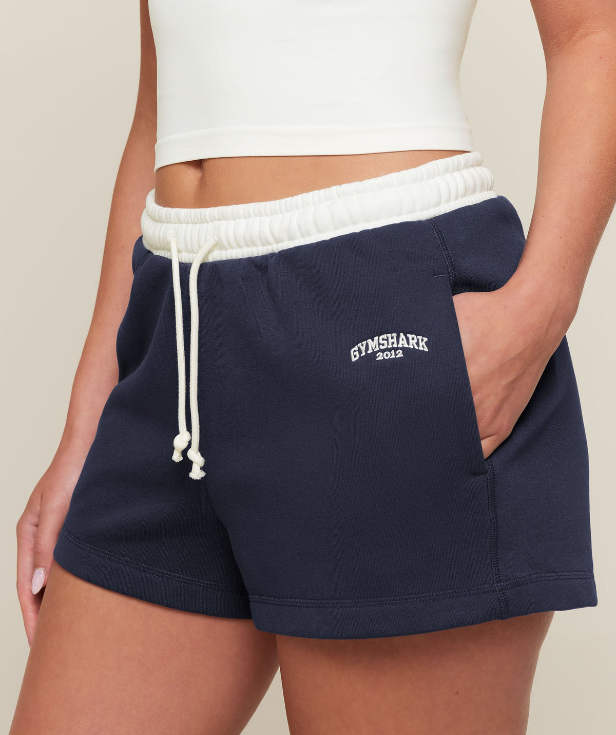 Cosy Luxe Campus Sweat Shorts