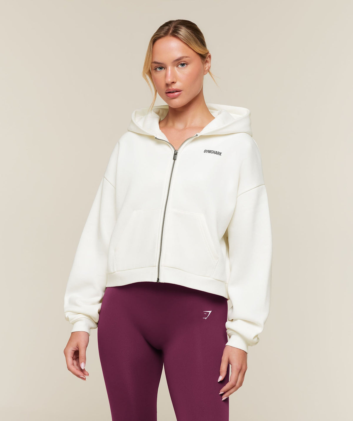 Cosy Luxe Zip Through Hoodie