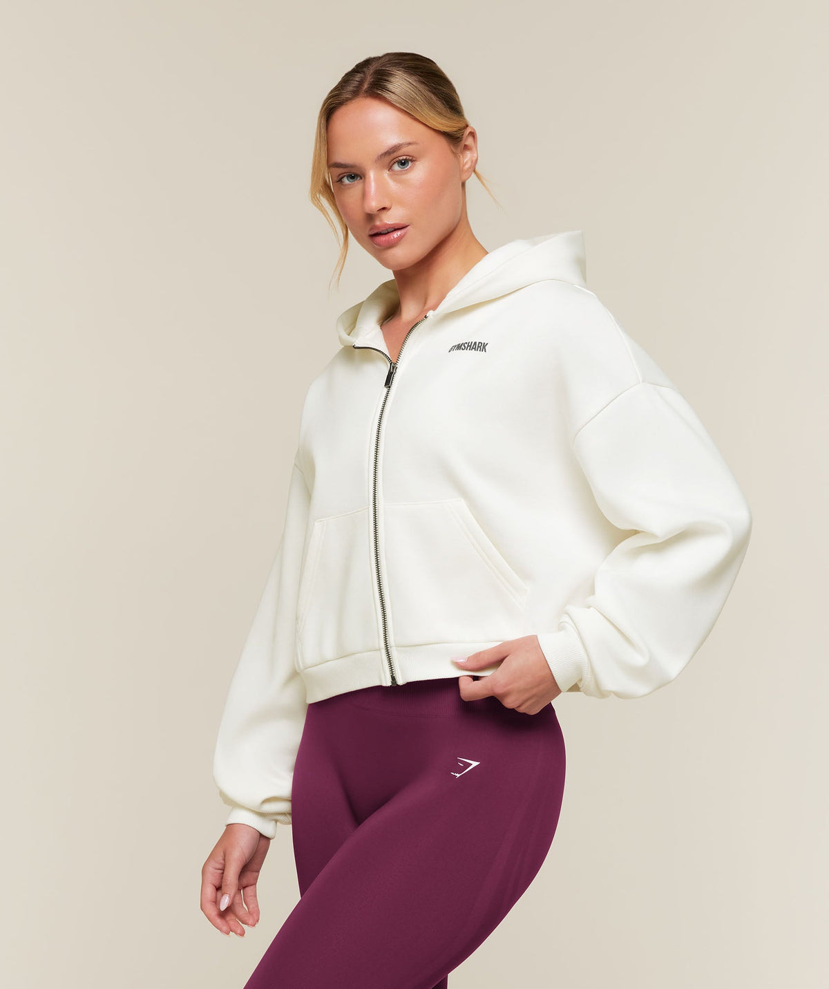 Cosy Luxe Zip Through Hoodie