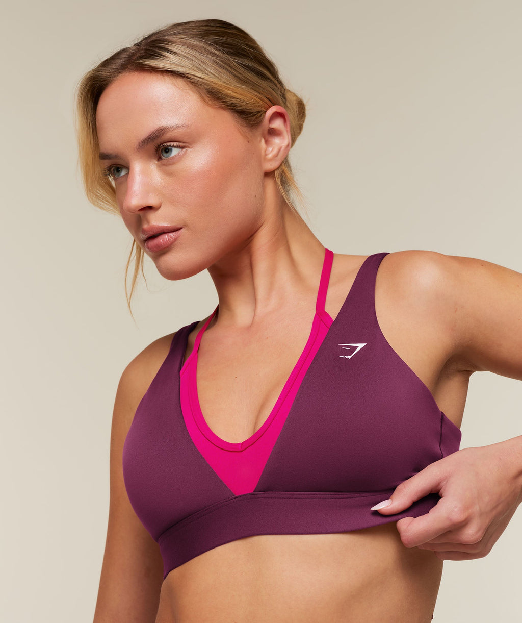 Double Layer Medium Support Sports Bra