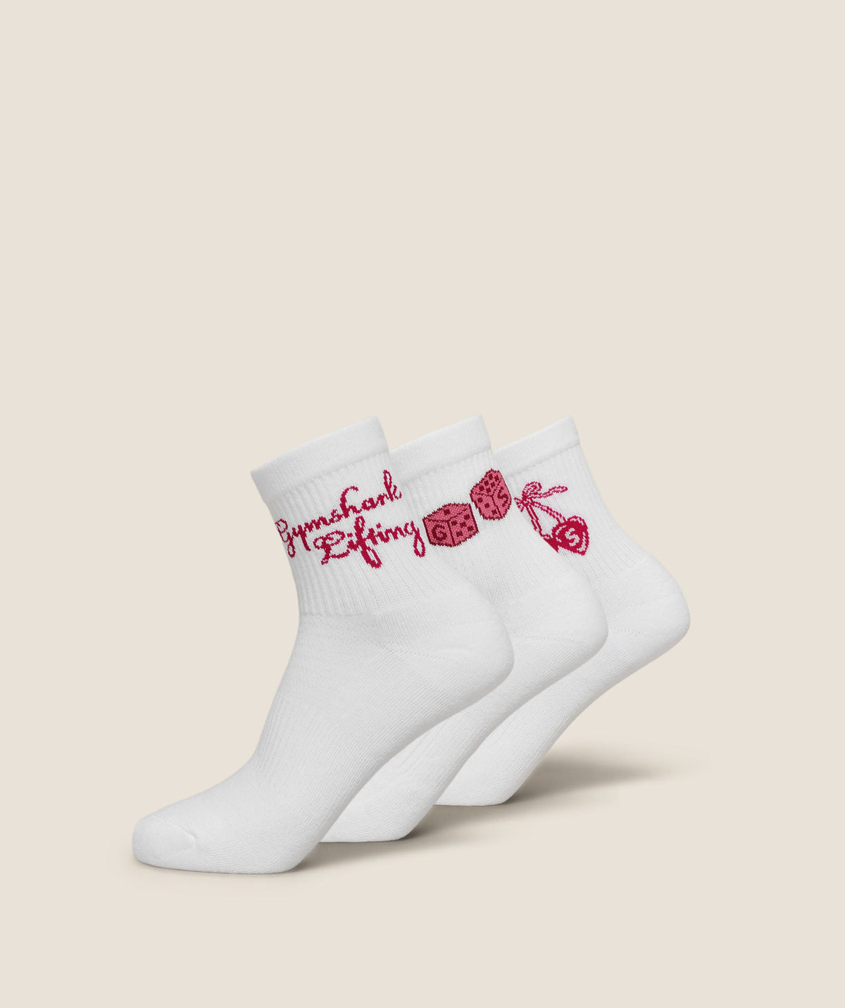 Femme Lifting Graphic Midi Sock 3pk