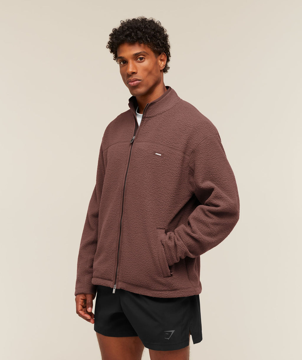 Fleece Zip Through Jacket