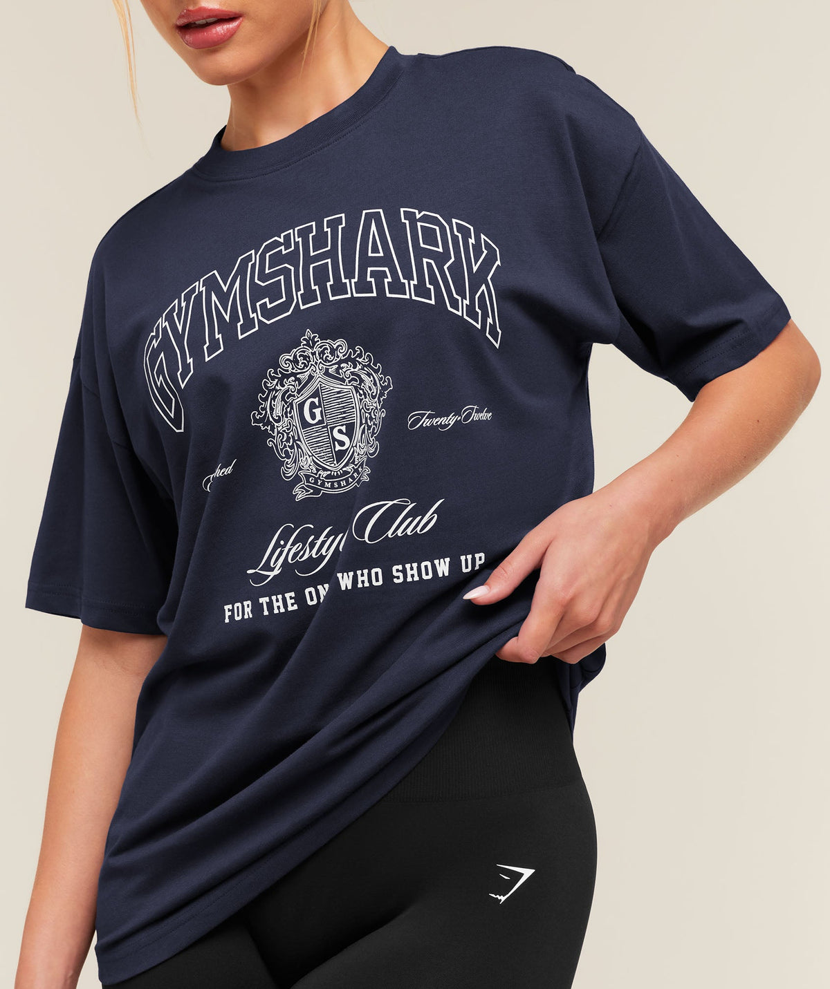 College Crest Graphic T-Shirt