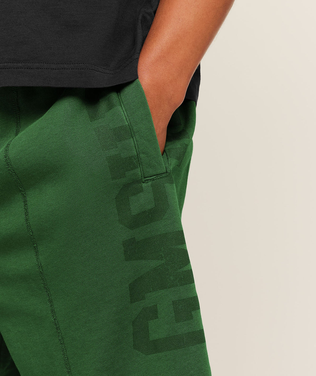 Accent Graphic Sweat Shorts