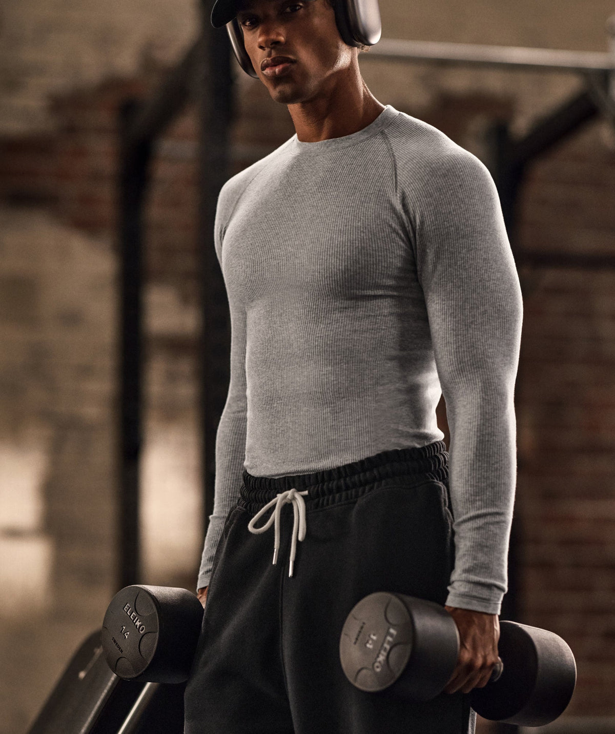 Cotton Seamless Long Sleeve T-Shirt
