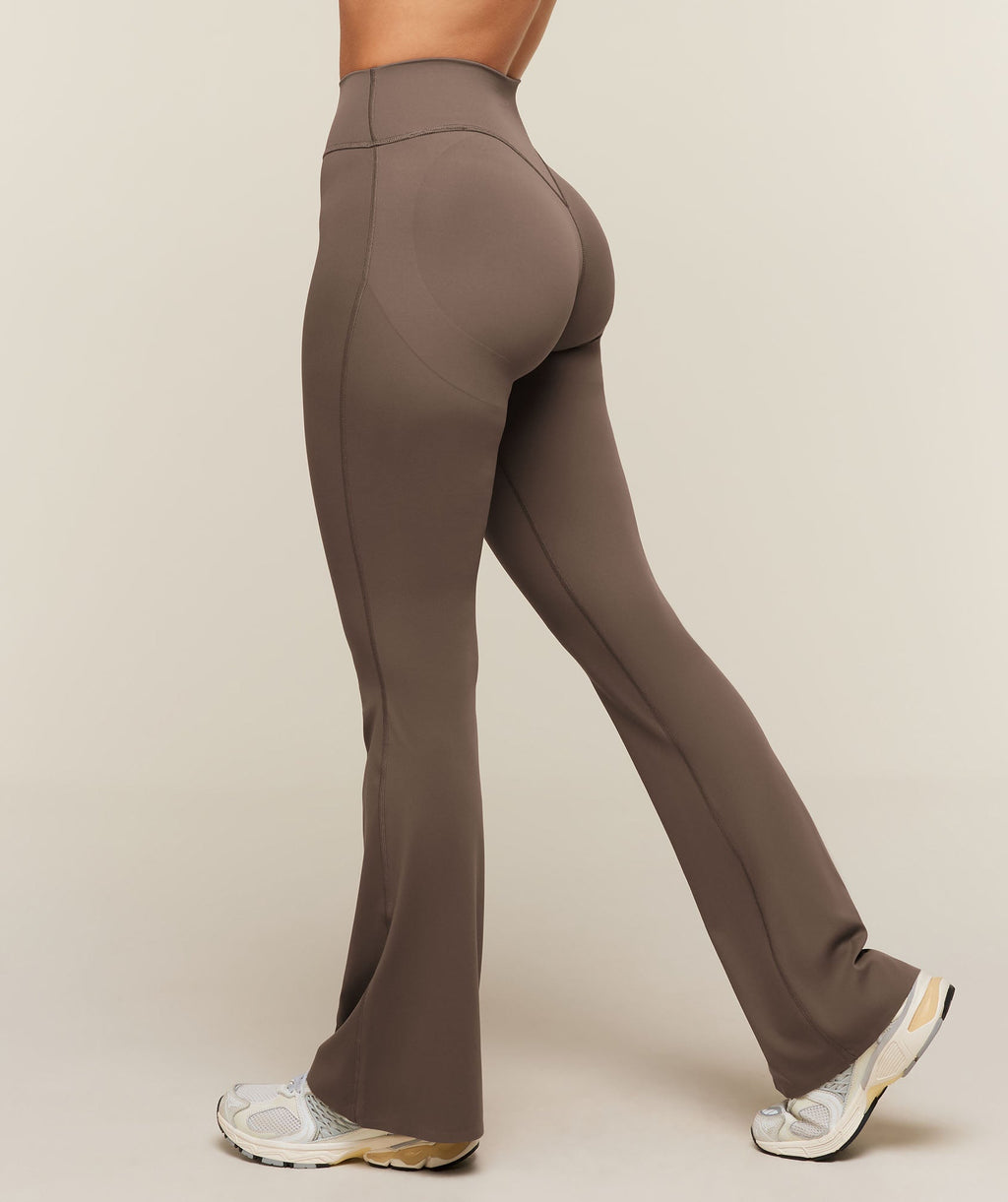 Shape Bonded Flared Leggings