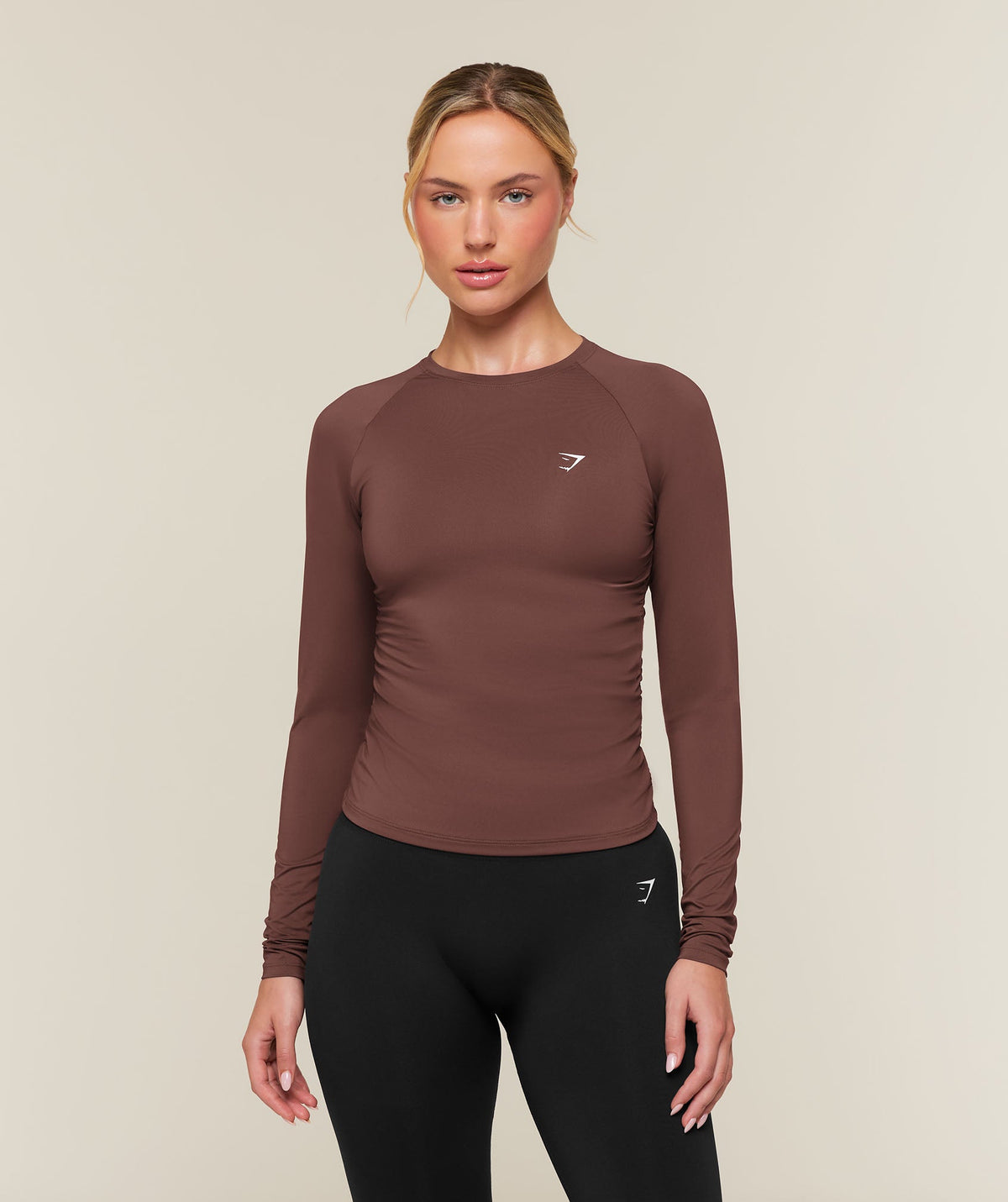 Training Ruche Long Sleeve Top