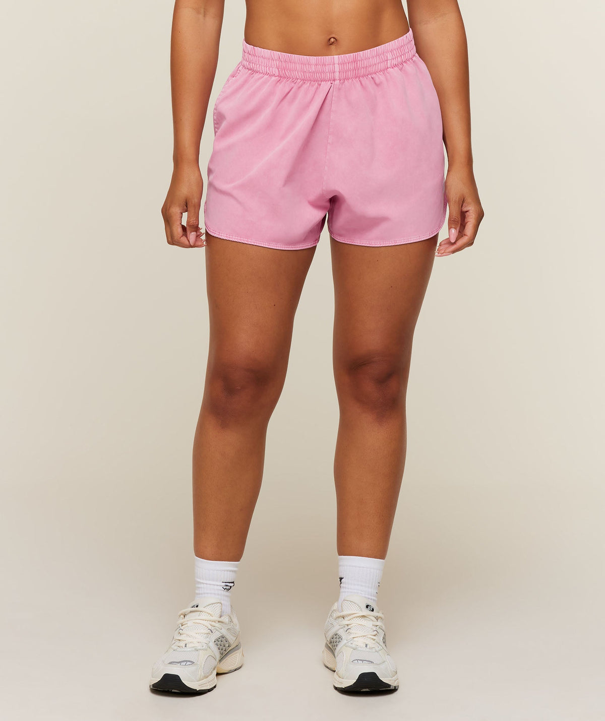 Washed Pastel Woven Shorts