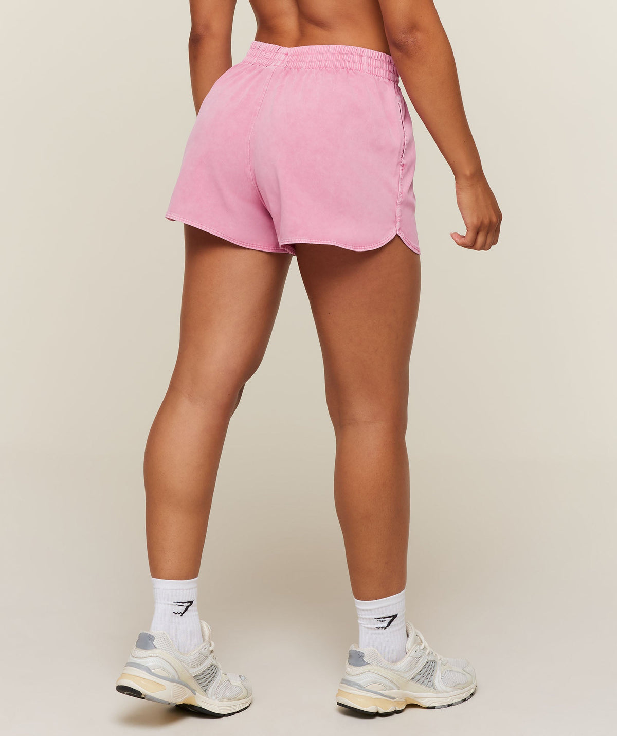 Washed Pastel Woven Shorts