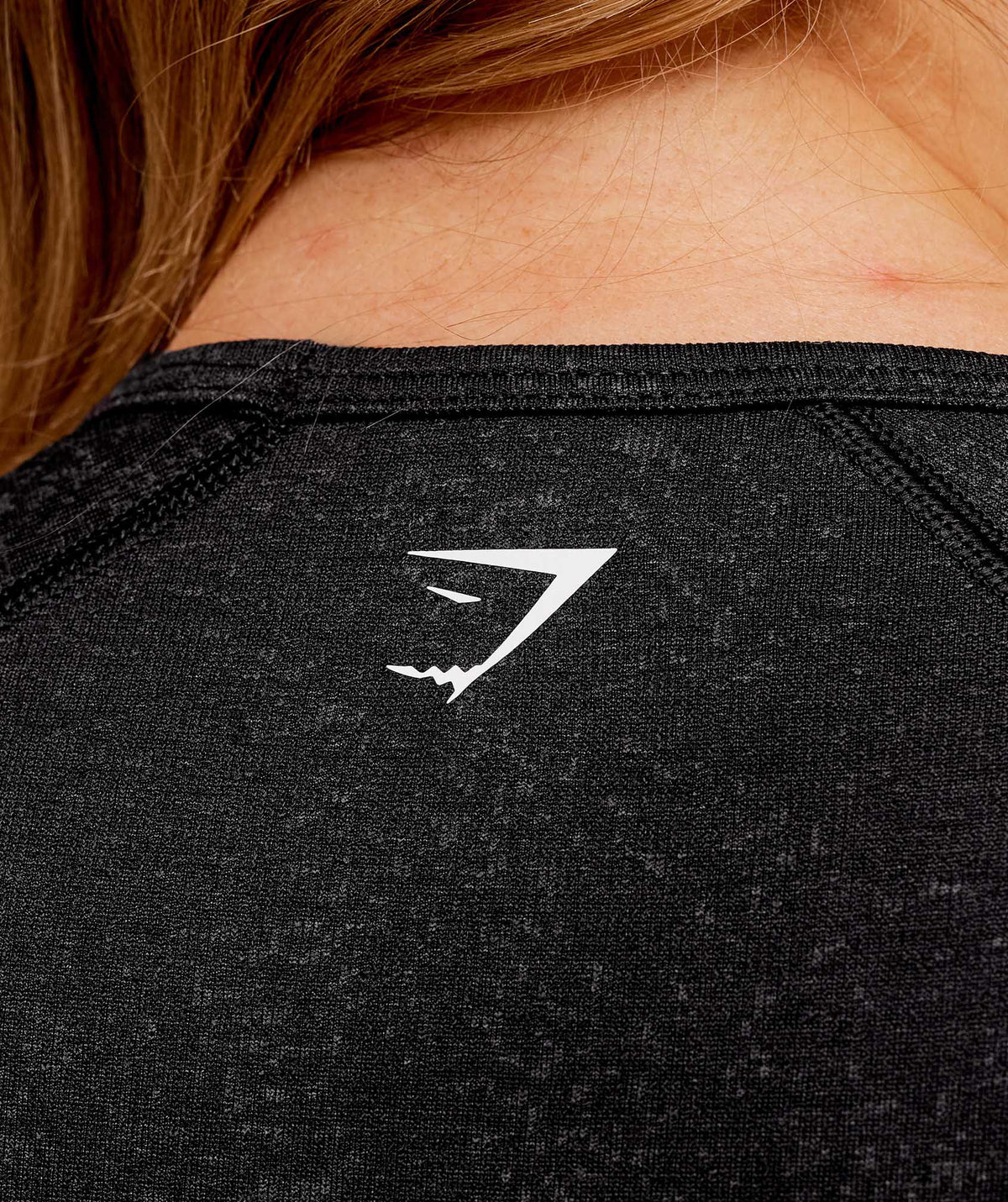 Adapt Fleck Short Sleeve Crop Top