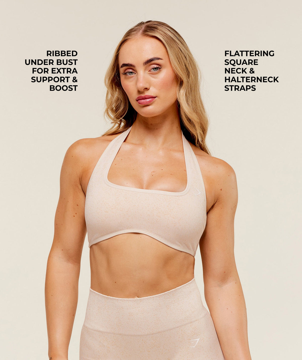 Adapt Fleck Halterneck Sports Bra