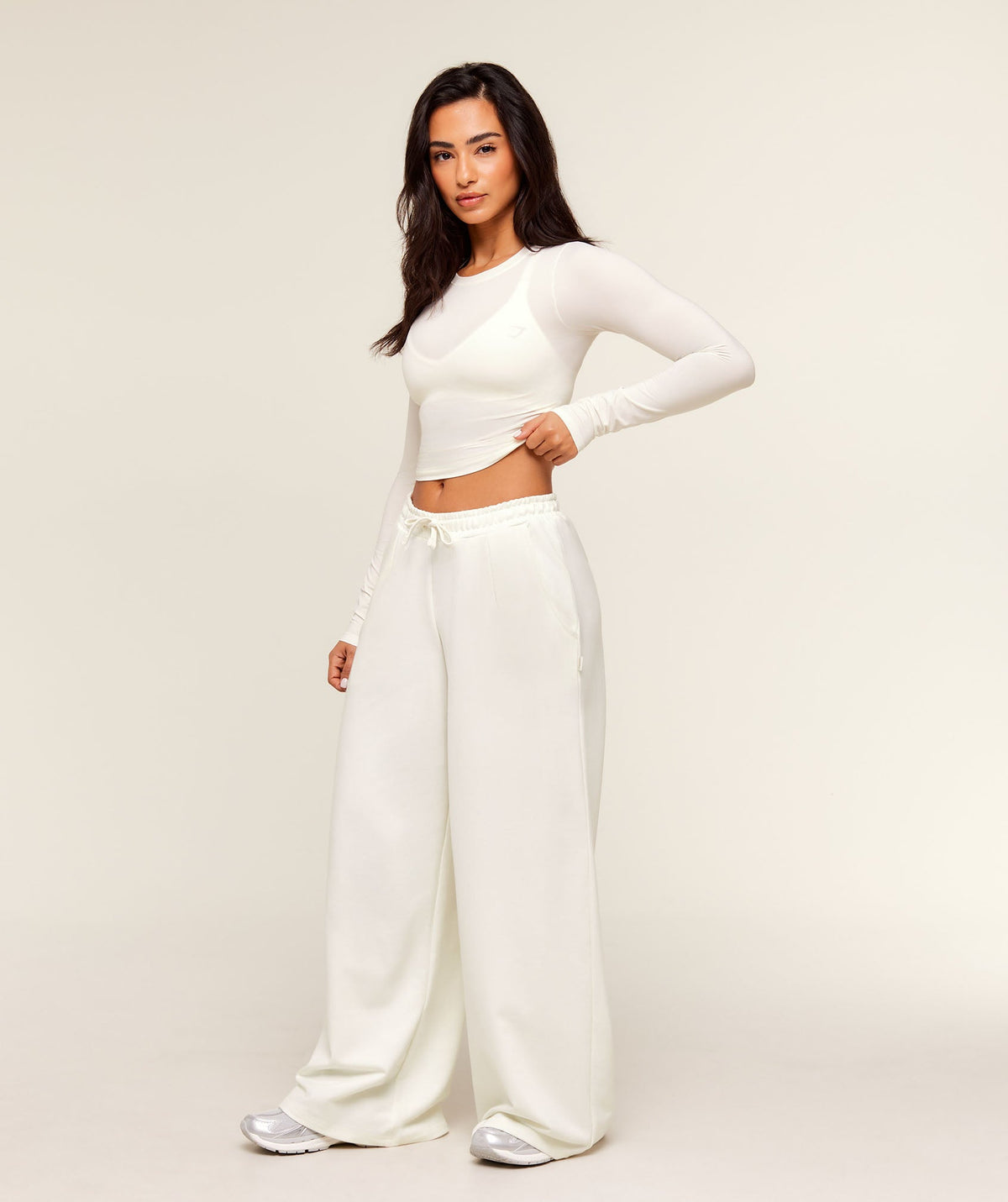 Lightweight Wide Leg Pant Short