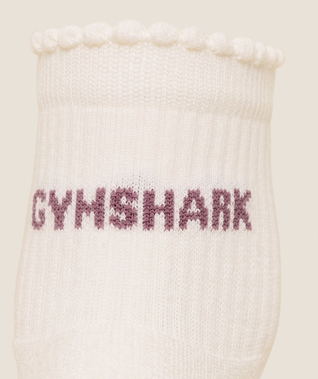 Frill Pilates Midi Sock