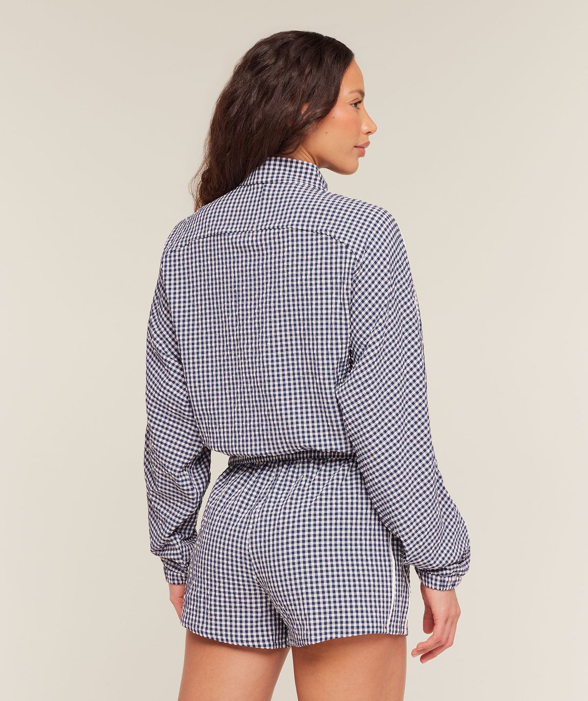 Gingham Track Jacket