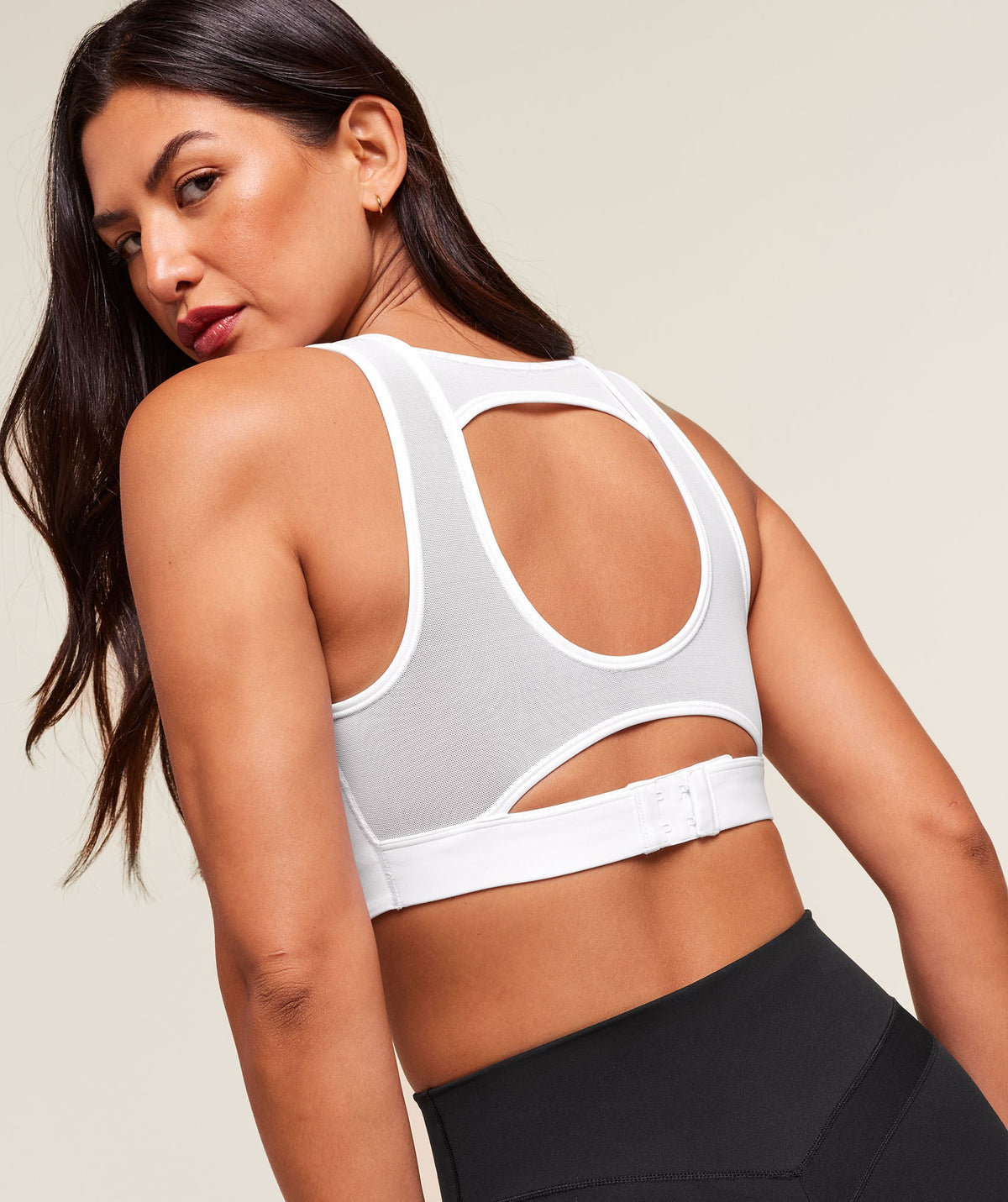 Mesh Back Sports Bra