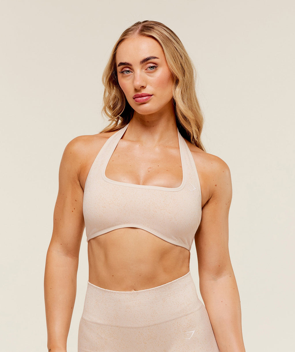 Adapt Fleck Halterneck Sports Bra