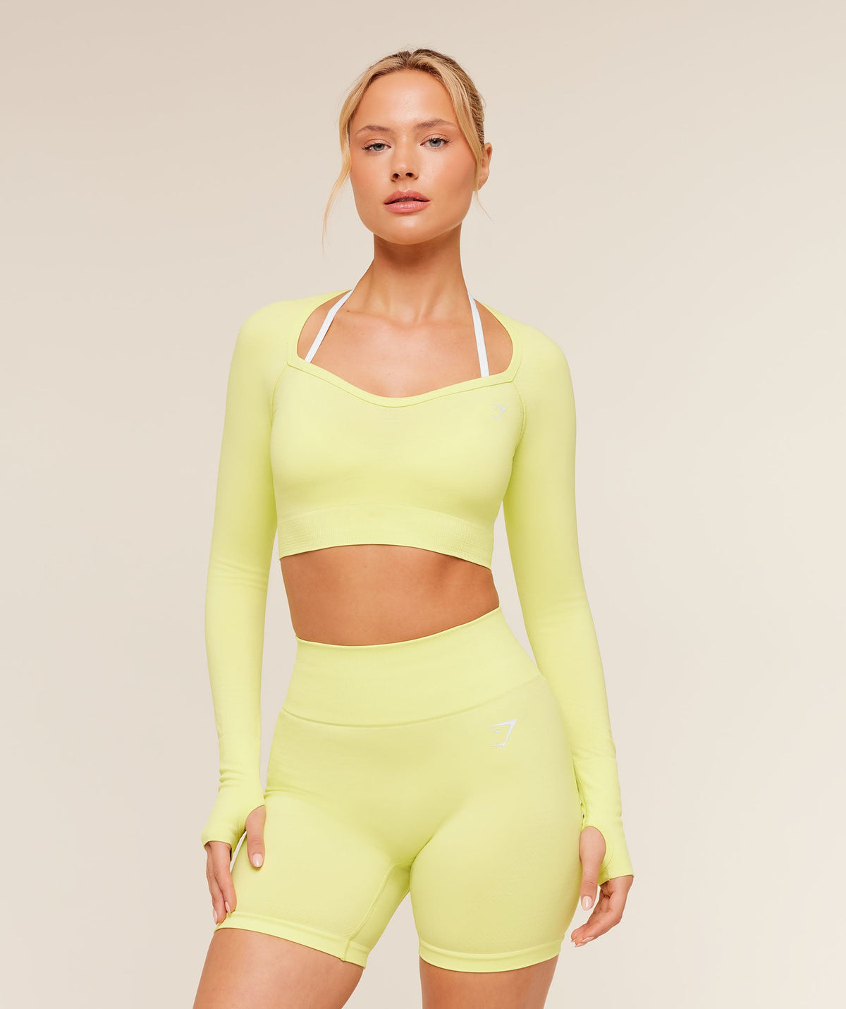 Vital Sweetheart Neck Crop Top