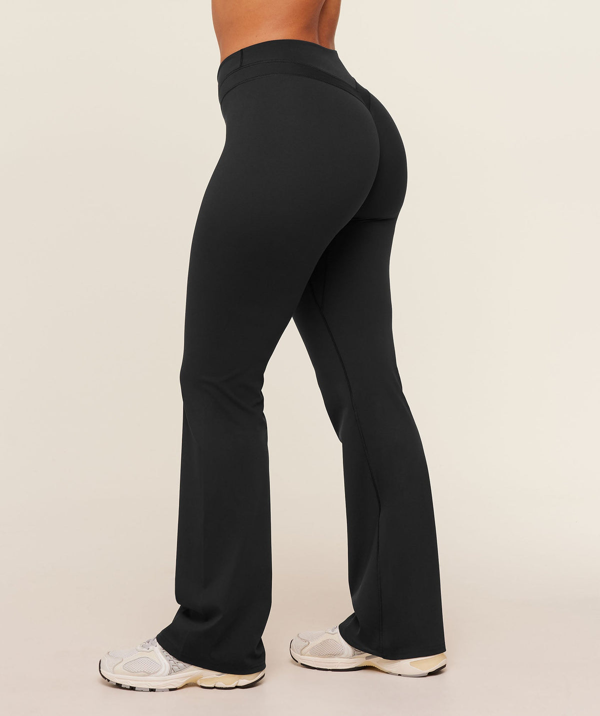 Whitney Mid Rise Flared Legging
